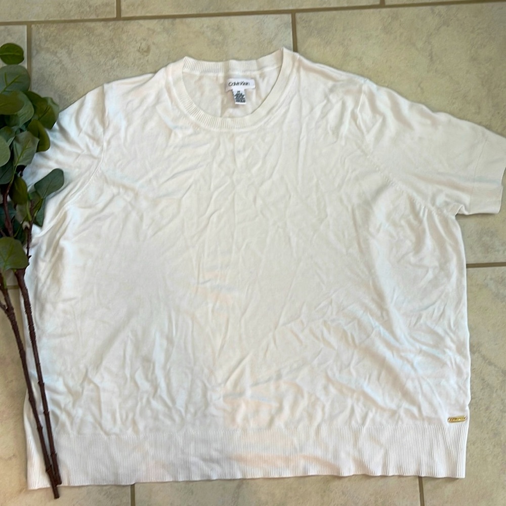 CALVIN KLEIN white top for women